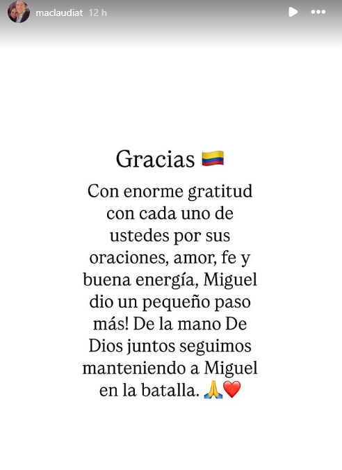 estado de la esposa de miguel turbay