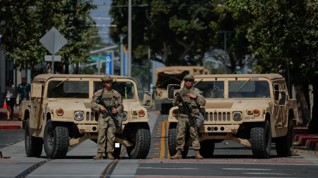 migrantes los angeles trump guardia nacional