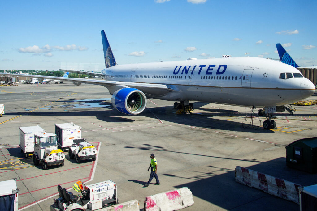 file photo: united airlines planes are seen at the tarmac at newark international airport in newark, new jersey