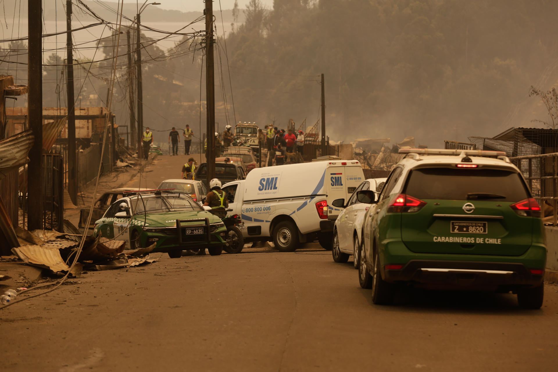 Suben a 21 los fallecidos por incendios forestales en el sur de Chile y ...
