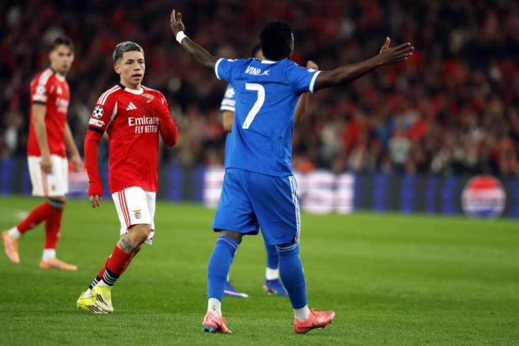 Prestianni niega insulto racista a Vinícius y afirma que fue sancionado sin pruebas