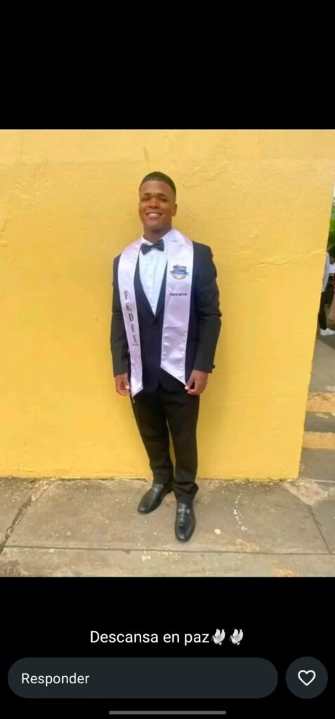 Sergio Acosta, Joven ahogado