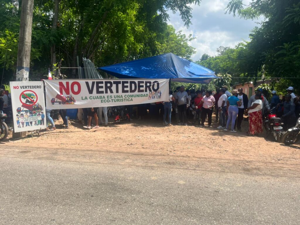 Tensión en La Cuaba: comunitarios cumplen ocho días de vigilia contra planta recicladora