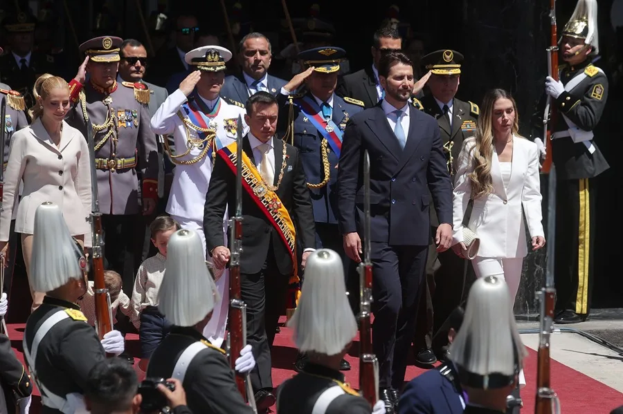 Noboa destaca reducción de la pobreza en Ecuador
